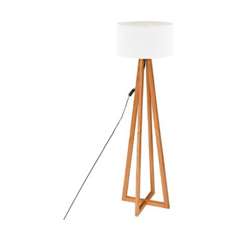 Lampadaire Multi Pieds Design 'Pin' 141cm Blanc