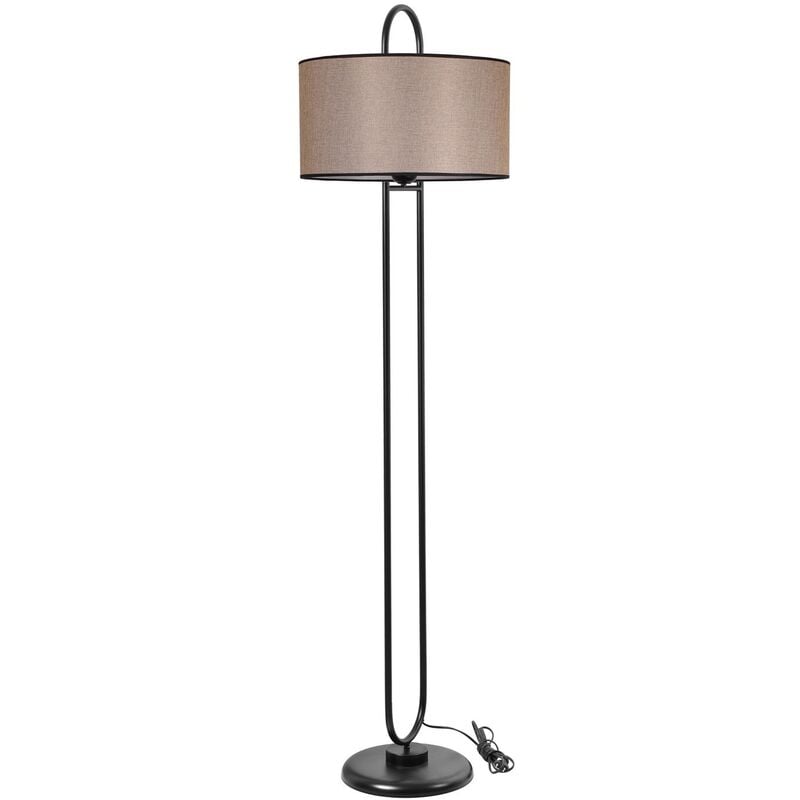Lampadaire - Beige, 45x45x170 cm - Beige - Wellhome