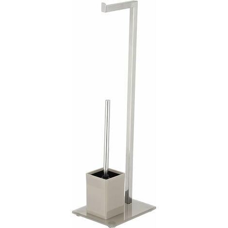 LAMPADAIRE MULTIFONCTIONNEL BASE EN VERRE GRIS TOURTERELLE