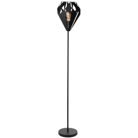 Lampadaire noir Carlton 5 Ø 25,5 cm - 43702