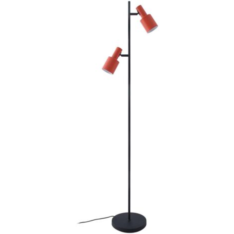 Lampadaire 'Ovelia' en métal pour salon & salle à manger