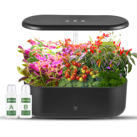 Lampadaire pour Plantes d'Intérieur à Mode Fruit/Végétable - Spectre Complet 104 LED avec Pompe d'eau et Réservoir 3.6L - Hauteur Adjustable
