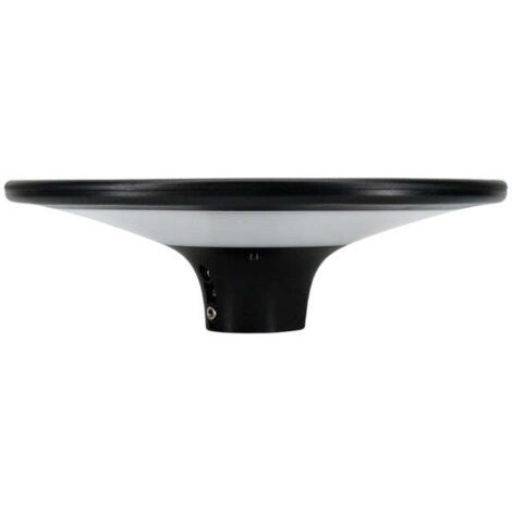 Lampadaire Public Solaire 20W IP65 CCT Noir - 3000K/4000K - SILUMEN