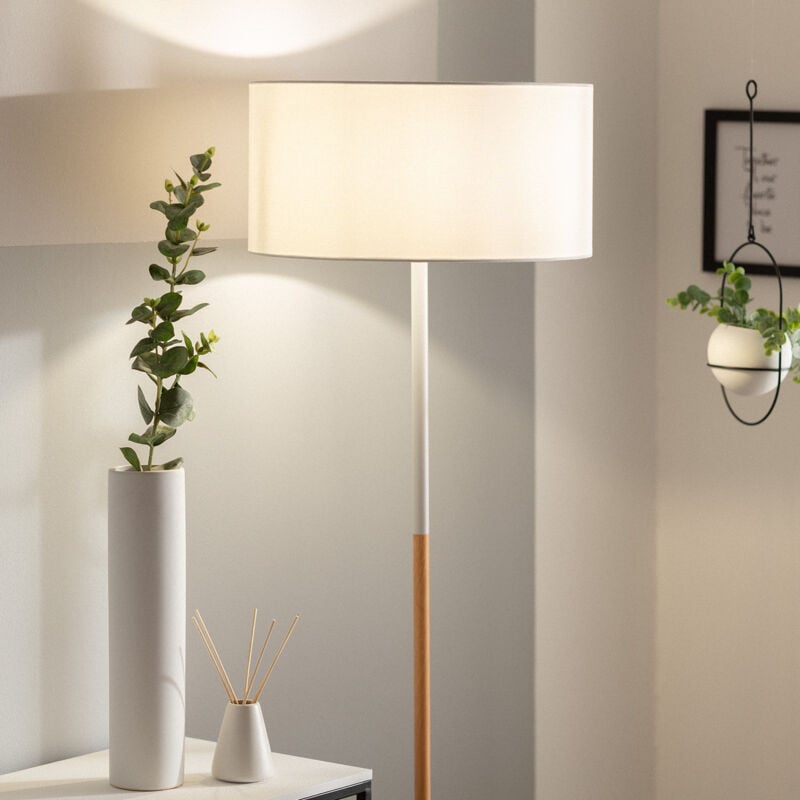 Lampadaire Silinda Blanc