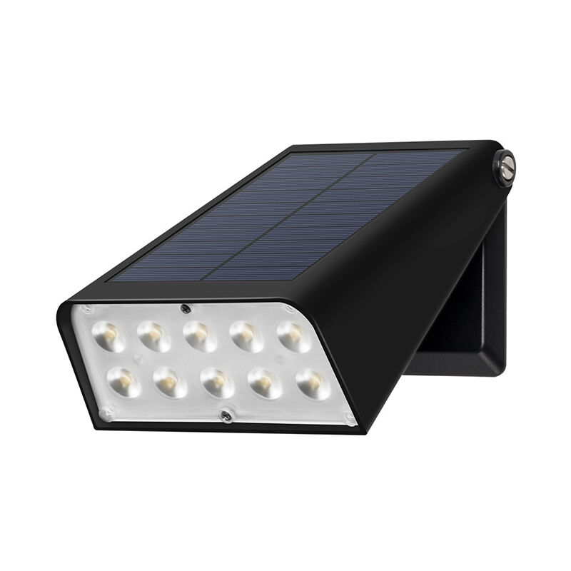 Lampadaire solaire 10led Ip65 étanche Banban