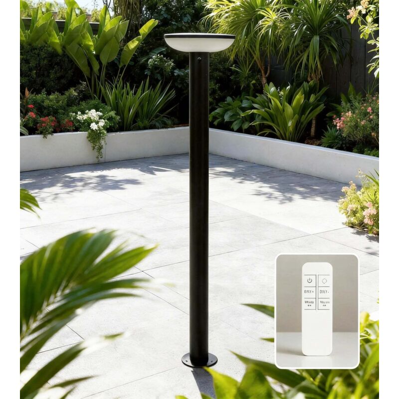 Lampadaire solaire HALO+ Télécommandable et Détection de