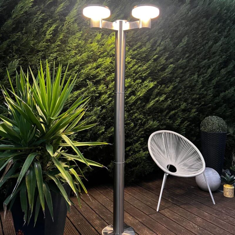 Lampadaire solaire Led ALTO 3000 - Hauteur 2m - Télécommandable - Lampadaire solaire Led ALTO 3000 - Hauteur 2m - Télécommandable -