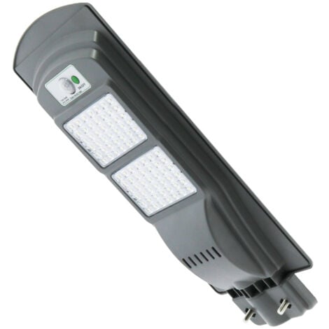 ILUMINASHOP Lampadaire Solaire LED pour Éclairage Public 40W avec Capteur 6000K - Ledme - LM6369