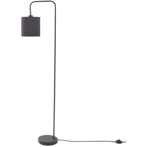 Lampadaire Tissu 'Hinay' en métal pour salon & salle à manger