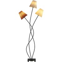 a Lampe a Pied pour Salon /& Salle /à manger de Lampenwelt LED Lampadaire Lana /à intensit/é variable Moderne en Gris en M/étal e /à 2 lampes, A+ Lampadaire Sur Pied Lampe de Sol