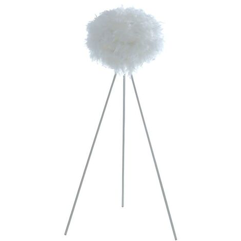Suspension design nuage 1 lampe Cirrus L60cm Coton Blanc