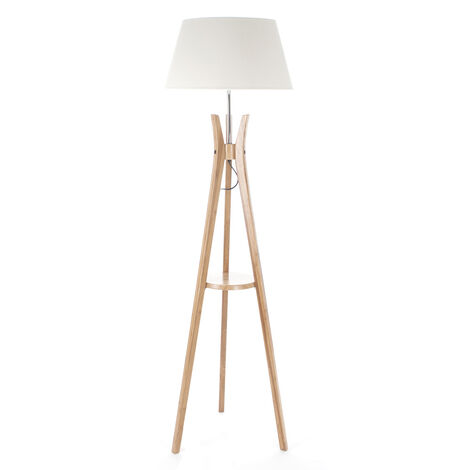 Lampadaire Trepied Tablette H156 Cm Multicolore 4lampa Trepied Table 135451