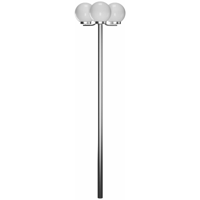 Lampadaire triple boule 220 cm