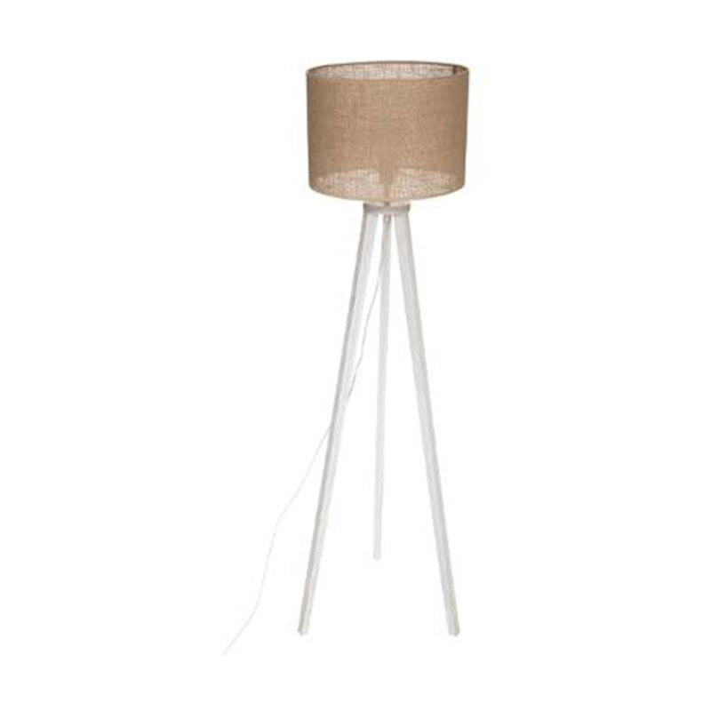 Lampadaire Trépied en Bois 'Elva' 143cm Beige