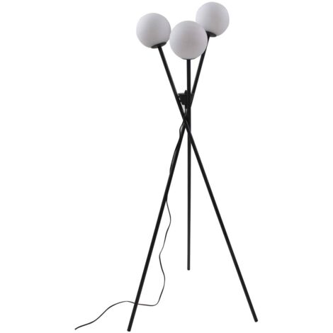 Lampadaire 'Visata' en métal pour salon & salle à manger