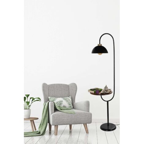 Lampadaire zumrut siyah lambader retro 3 baslkl 53700935 53700935