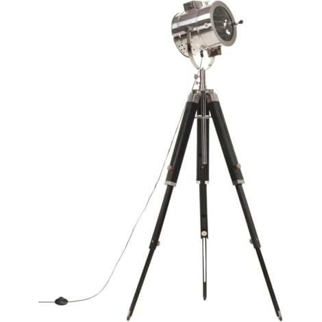 Lampadaire,Lampe sur pied à trépied Bois de manguier massif 165 cm CFW366252