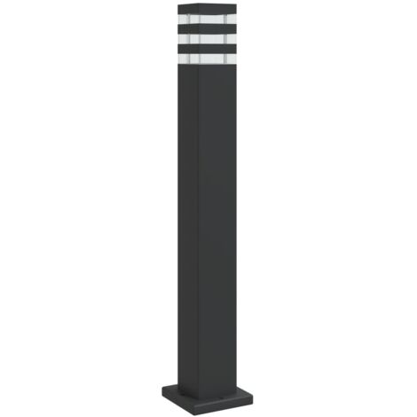 Lampadaire，Lampe sur pied d'extérieur noir 80 cm aluminium CFW607531