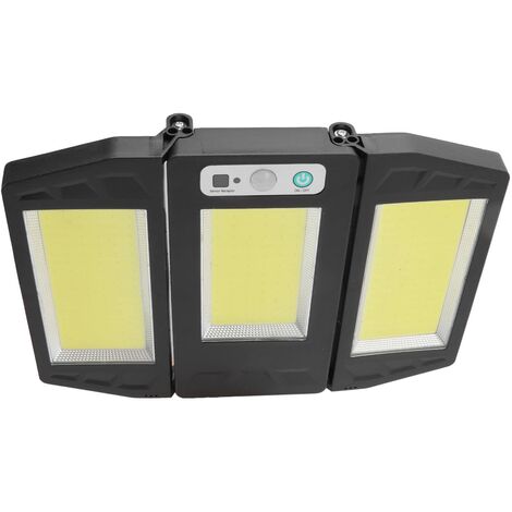 Lampadaires solaires d'extérieur 100 000 lm du crépuscule à l'aube IP67  Projecteur LED de sécurité avec télécommande mât de montage et support pour  jardin, rue, cour, parking : : Luminaires et Éclairage