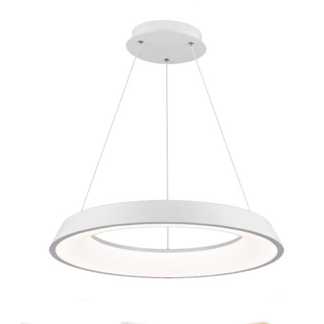 Lampadari a led 43 watt tre colorazioni di luce lampada da soffitto a sospensione ultra moderno cucina soggiorno