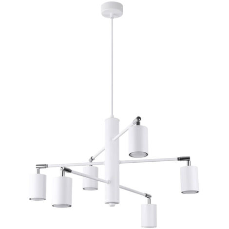 Lampadari Lemmi bianco 77x125x77cm Sollux