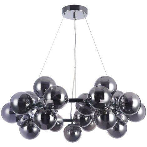 Lampadario 25 sfere cromato a sospensione stile moderno Dallas Maytoni