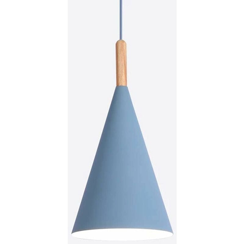 Image of Comely - Lampadario a colori lustrici macaron e27 illuminazione a sospensione moderna regolabile in altezza luce del soffitto in metallo