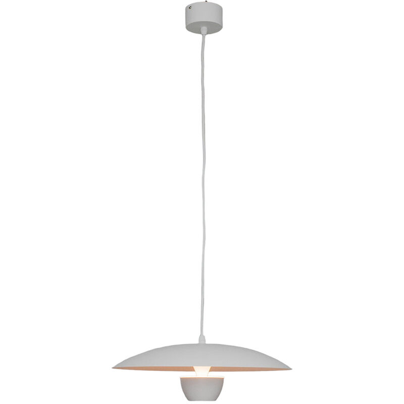 Image of Vetrineinrete - Lampadario a sospensione 11 watt lampada a led contemporanea minimal da cucina tavolo soggiorno luce calda 3000k