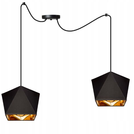 Lampadario a sospensione a forma di ragno dorato da soffitto