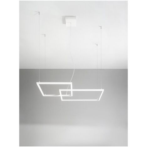 Lampadario a sospensione a led Cross 6593 B CT Perenz