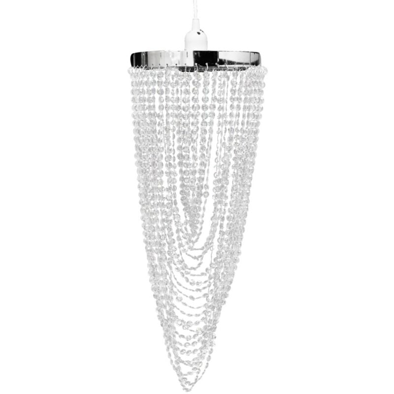 Lampadario a sospensione a soffitto moderno in cristallo 59 cm 2402009