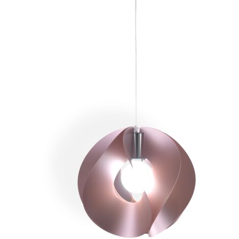 Lampadario a sospensione ATOM Rosa diametro 45x h42 cm