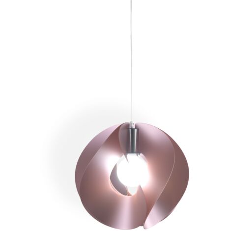Lampadario a sospensione ATOM Rosa diametro 54x h50 cm