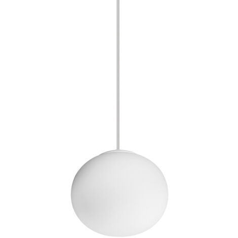 Lampadario A Sospensione Contemporaneo Cotton Metallo Bianco G9 4W Ip20