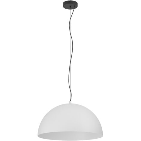 Lampadario A Sospensione Contemporaneo Gaetano 1 Acciaio Nero Grigio 1 Luce E27