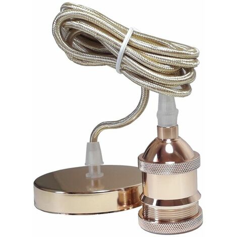 Lampadario a sospensione E27 portalampada pendente vintage industriale  2M-O