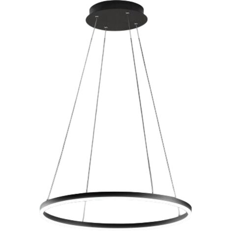 Lampadario a sospensione GIOTTO a led 36W nero 3508-40-101 Fabas Luce