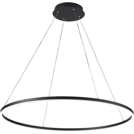Lampadario a sospensione GIOTTO a led 60W nero 3508-42-101 Fabas Luce