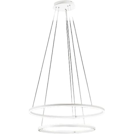 Lampadario a sospensione GIOTTO a led 65W bianco 3508-48-102 Fabas Luce