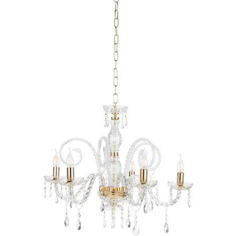 Lampadario a sospensione in cristallo D72 cm MARIATERESA intrecciato 5 luci