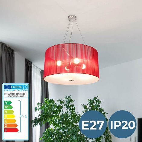 Lampadario Vetro Rosso Al Miglior Prezzo