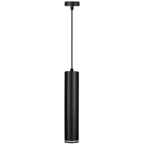 Lampadario A Sospensione Lampada Pendente Con Attacco Gu10 Nero