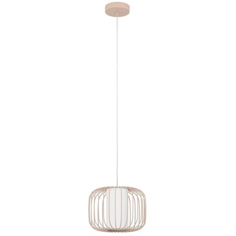 Lampadario A Sospensione Minimal Terrarosa Acciaio Sabbia 1 Luce E27