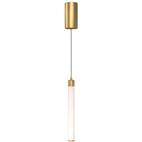 Lampadario A Sospensione Moderno Ray Alluminio Oro Luce Led Integrato 10W