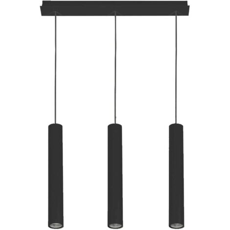 Lampadario a sospensione Nowodvorski Eye 7862 nero 3xGU10