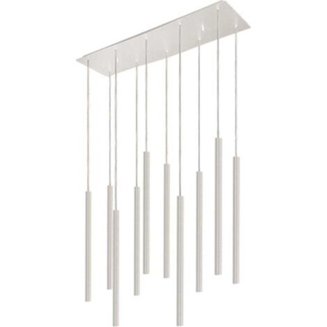 Lampadario a sospensione Nowodvorski Laser bianco 10xG9
