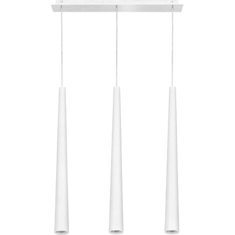 Lampadario a sospensione Nowodvorski Quebec bianco 3xGU10