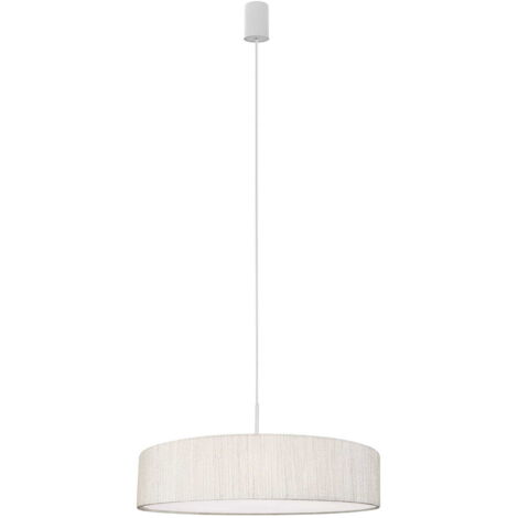 Lampadario a sospensione Nowodvorski Turda crema Ø50 3xE27