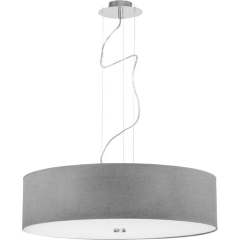 Lampadario a sospensione Nowodvorski Viviane grigio 63cm E27