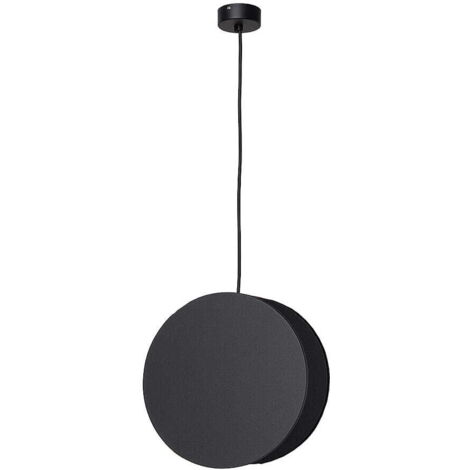 Lampadario a sospensione Nowodvorski WHEEL nero Ø30